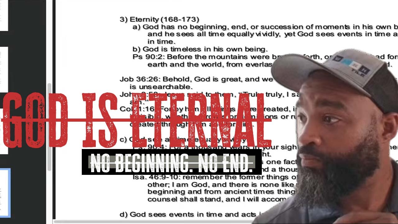 What Does It Mean That God Is Eternal? | Attributes of God Bible Study