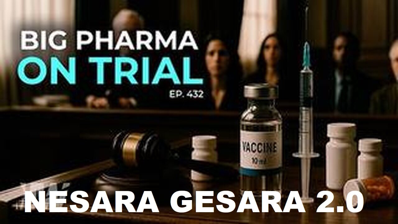 Big Pharma On Trial | The Highwire. NESARA GESARA 2.0