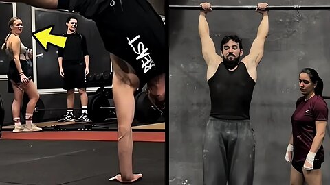 🔥Scaring People in The Gym With Calisthenics #62
