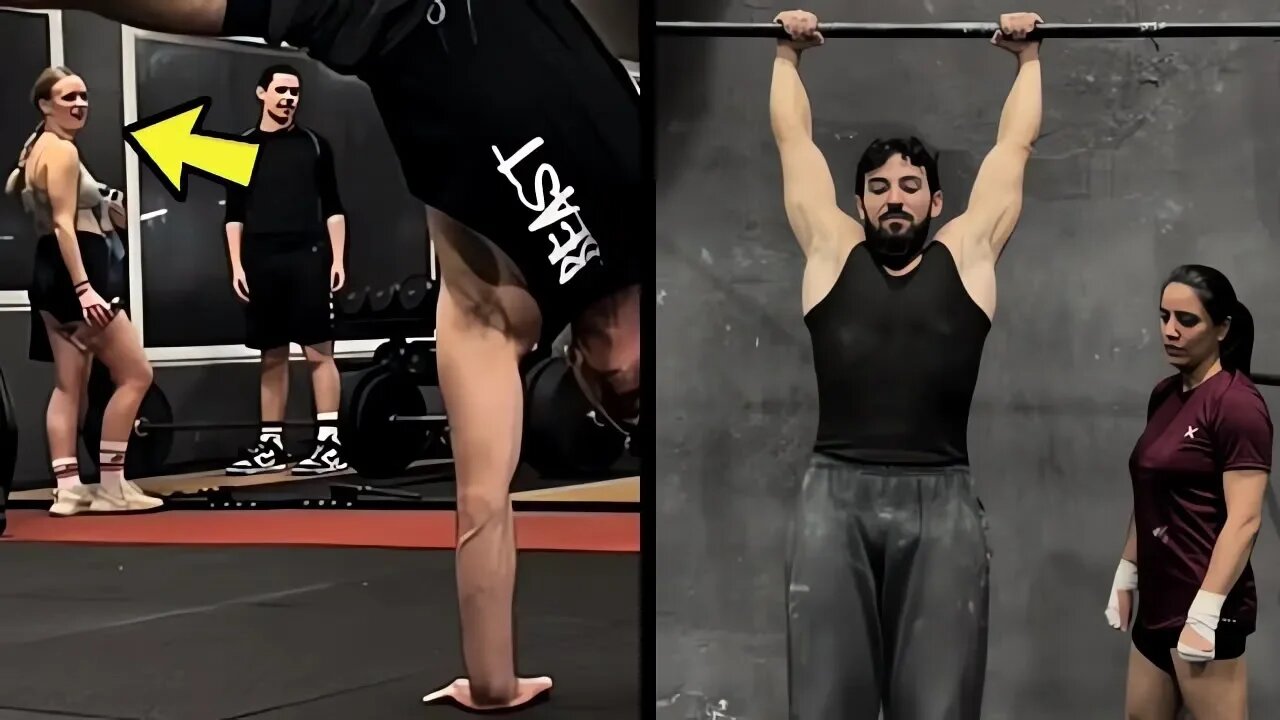 🔥Scaring People in The Gym With Calisthenics #62