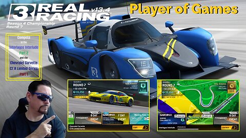 Player of Games: Real Racing 3 Update 13.4: Interlagos Interlude Part 2 & Chevrolet Corvette C7.R LS