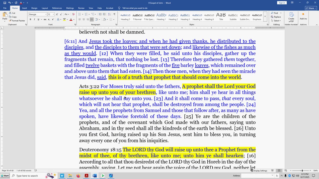 Gospel of John Part 6