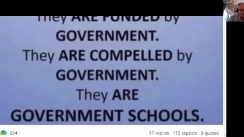 Not Public Schools - They Are Government Schools - On Gab - 7-26-25