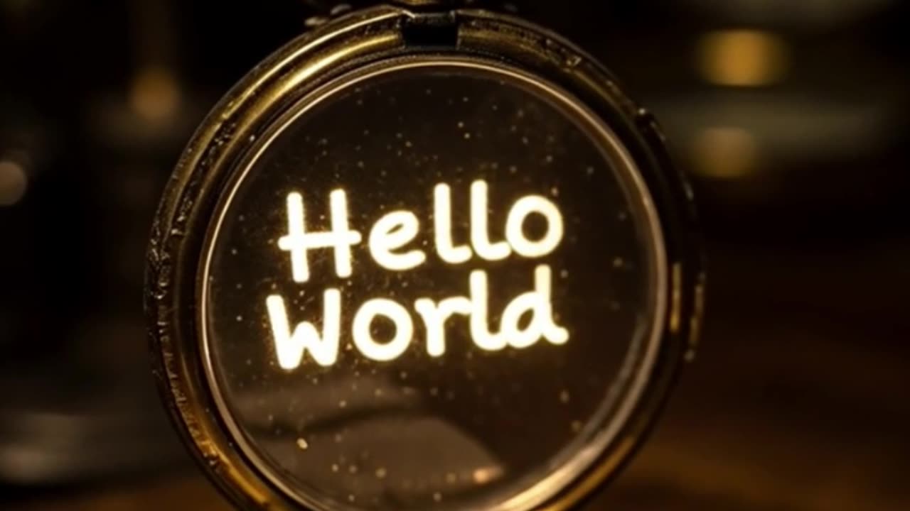 Hello World is very Old Now