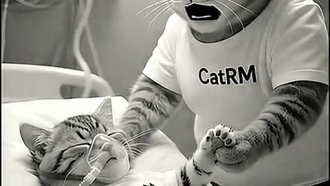 Tragic story of a homeless cat. Tragic story of a homeless cat who was hit by a car #cutecat