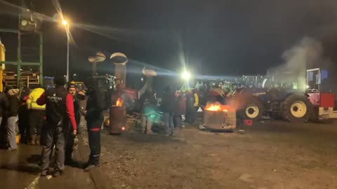 V-Media live #Boerenprotest #farmersprotest #mercosur Oostende België, 14.01.2026 00:00