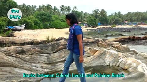 Gigantic Rocks Between Colomb And Palolem Beach-Adventure climbing