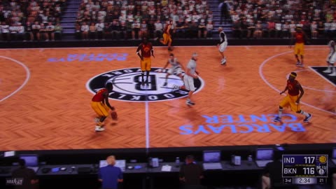 NBA2K: Indiana Pacers vs Brooklyn Nets (Buzzer Beater)