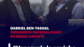 VENEZUELA LE EBVIABA URANIO A IRAN, GABRIEL BEN-TASGAL PERIODISTA