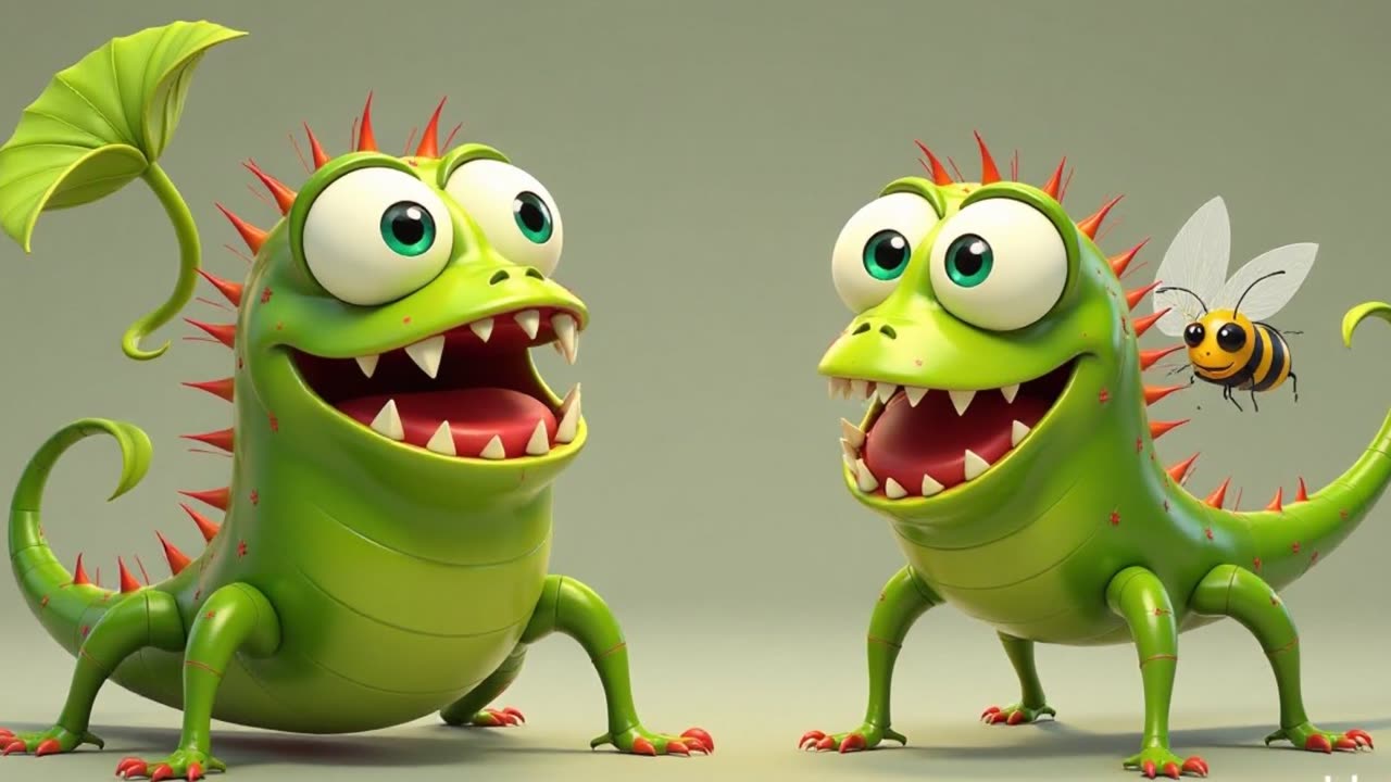 Victor the Venus Flytrap and Buzz