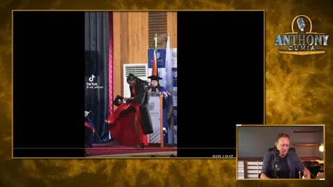 Anthony Cumia: compares black graduation today to 1965 black graduates.