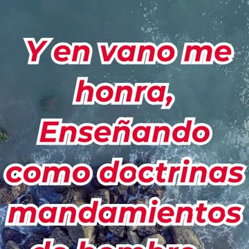 📌 “Adoración Vacía y Tradiciones Humanas” Marcos 7:7. #shortvideo #shorts #youtubeshorts #ytshorts