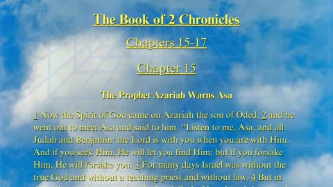 Christian Meme Video: 2nd Chronicles Chapters 15-17 (09/14/2025)