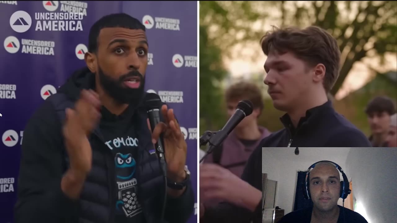 Myron Gaines VS Liberal Student; ICE