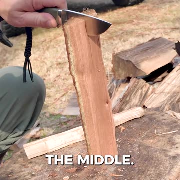 BATON TEST with this blade from Civivi Knife ​