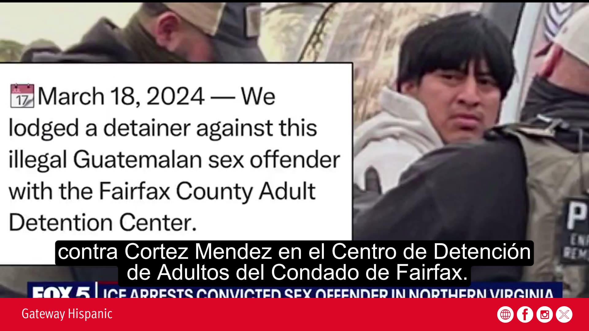 Ander Cortez-Mendez's Arrest for Sex Crime and Irregular Release