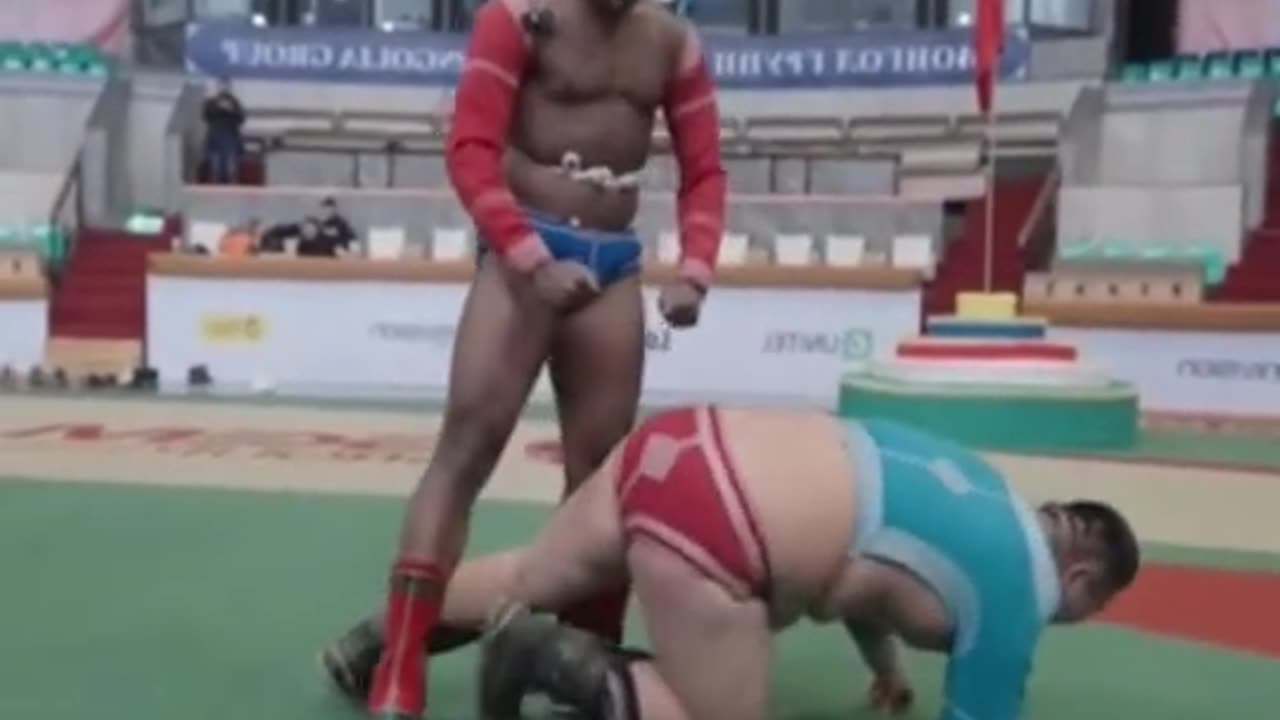ISHOWSPEED managed to TAKE DOWN Mongolia’s best wrestler 😳🔥 #Ishowspeed