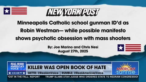 KILLER WAS AN OPEN BOOK OF HATE