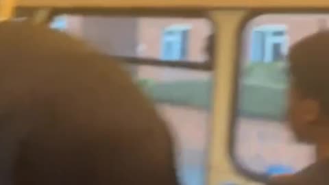 Bus in Leeds, UK.
