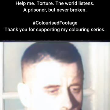 POW Uses Morse Code to Reveal His Fate #ColourisedHistory