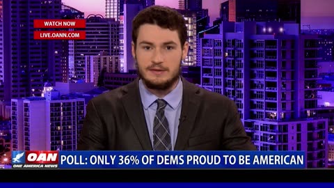 Only 36% of Democrats are proud to be American