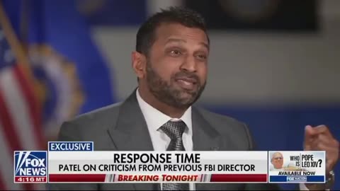 Patel on Comey