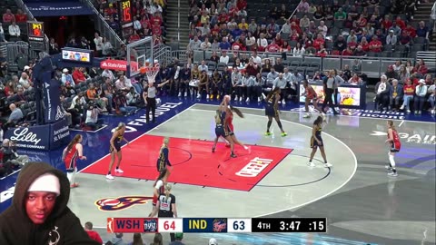 We GOT FIGHTS ALREADY! Washington Mystics vs. Indiana Fever | FULL GAME HIGHLIGHTS Reaction