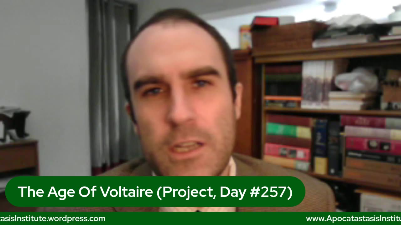 The Age Of Voltaire (Project, Day #257)