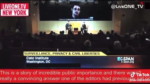 Edward Snowden warned Americans about the 'US government"
