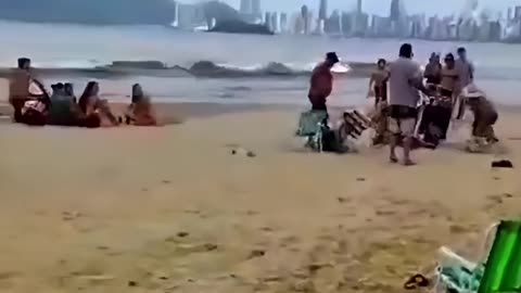 Prick with a stick takes a flying kick.