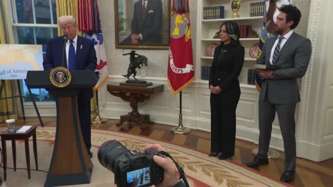 🇺🇸 PRESIDENT TRUMP PARTICIPATES IN SWEARING-IN CEREMONY FOR THE DIRECTOR OF NATIONAL INTELLIGENCE!