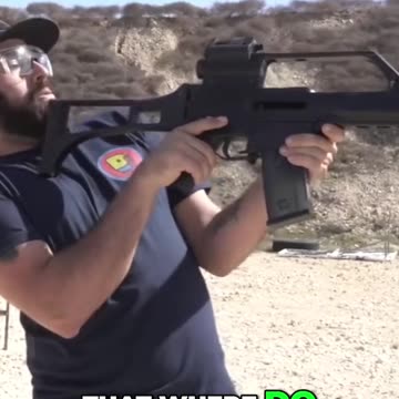 Epic Shooting Fail! Hilarious Gun Range Duo