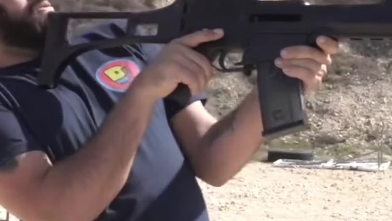 Epic Shooting Fail! Hilarious Gun Range Duo