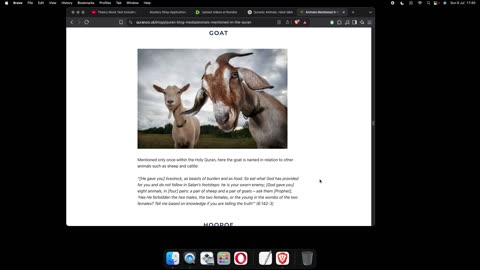 Animals Mentioned in the Quran