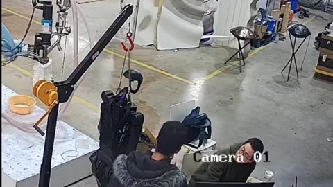 Robot Goes Full BERSERK mode.