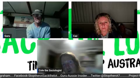 Guru and Caz with Cole the Sociologist 2nd May 2025