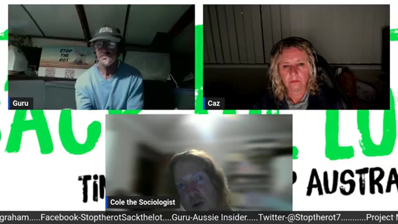 Guru and Caz with Cole the Sociologist 2nd May 2025