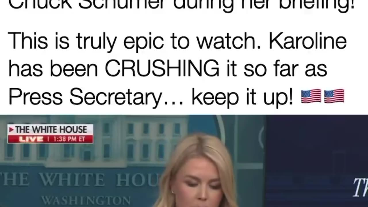 PRESS SECRETARY SPEAKS ON NANCY PELOSI CHUCK SHUMER ON CHINA