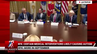 RFK: Certain Medical Interventions Likely Causing Autism