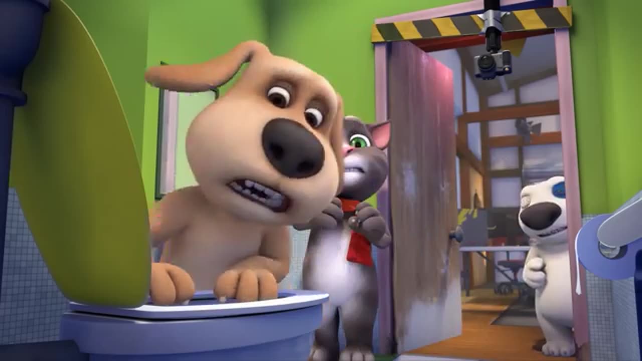 "NEW! Talking Tom – Ben's Record – Cartoons for Children."