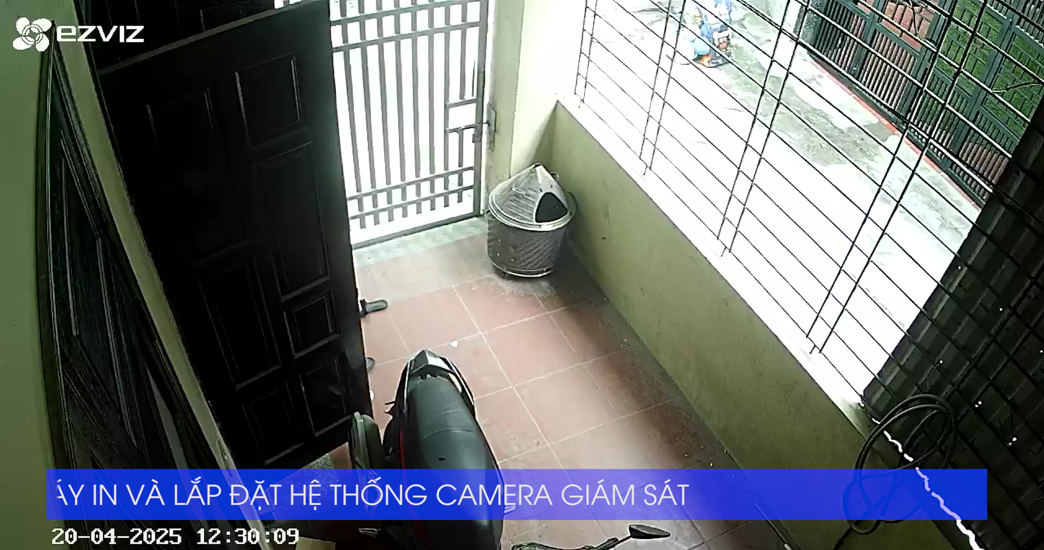 Sửa Camera EZVIZ không lên hình tại ngõ 43 phố Trang Quan1