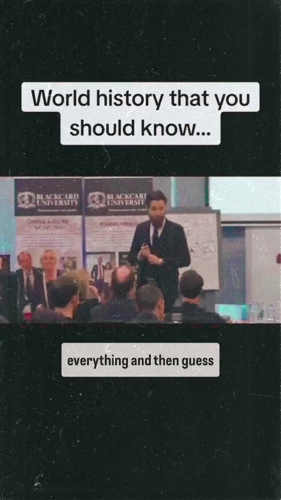 World history that you should know