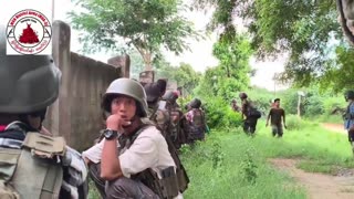 🎵💥 Myanmar War | PDF Ambushes Junta Forces in Taungtha Township | RCF
