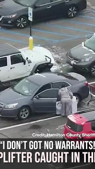 “I Don’t Got No Warrants!” Shoplifter Caught in the Act