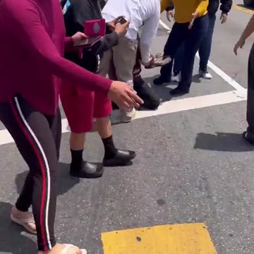 WHEN YOU GET IN THE WAY OF ICE AGENTS YOU PAY THE PRICE