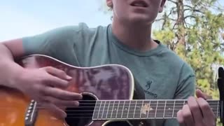 This young man wrote a song for Charlie Kirk and it’s beautiful ❤️🙏👏
