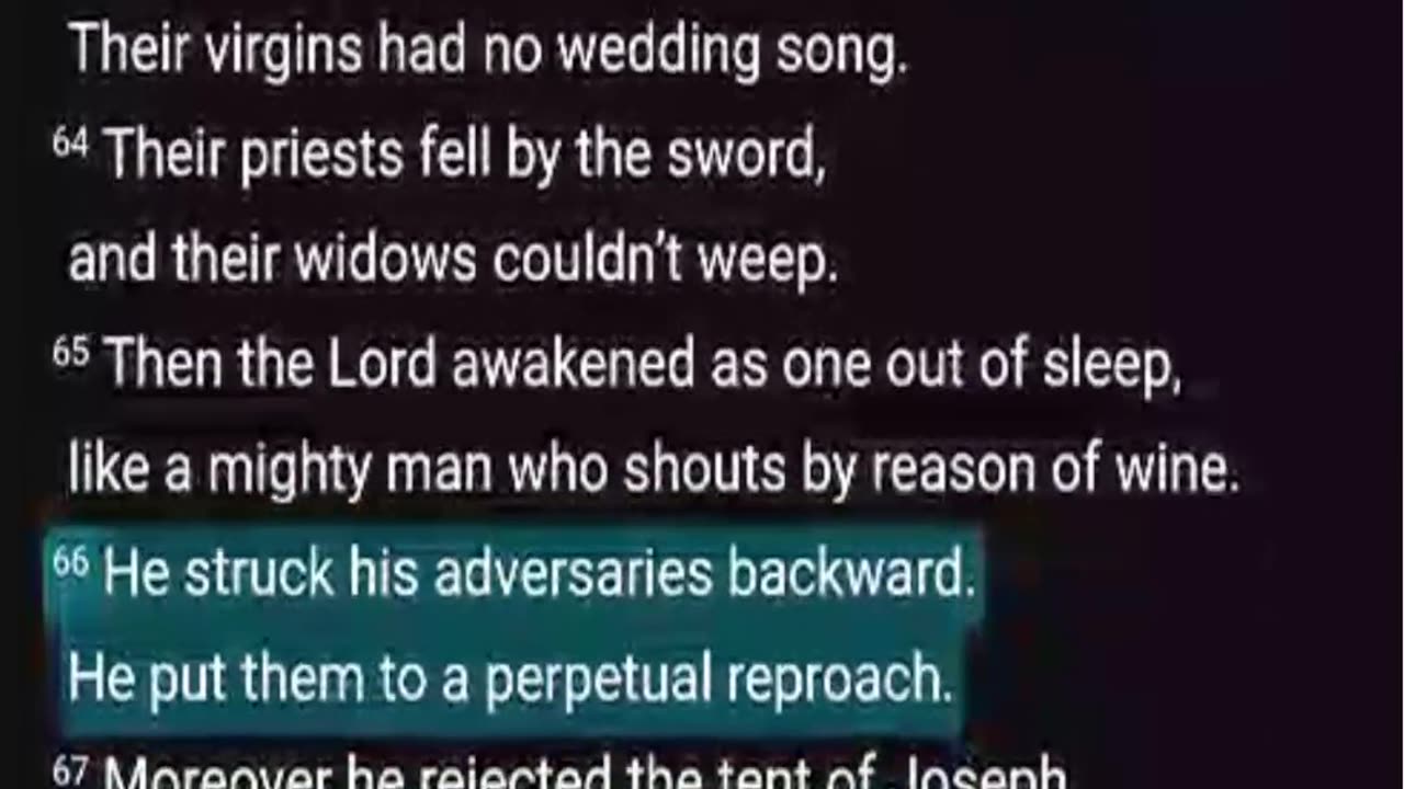Oct 7th, Day 280 - LIVE - Reading The One Year Bible Together