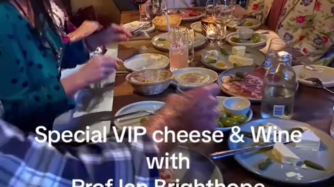 Special night of wine and cheese with Ian Brighthope