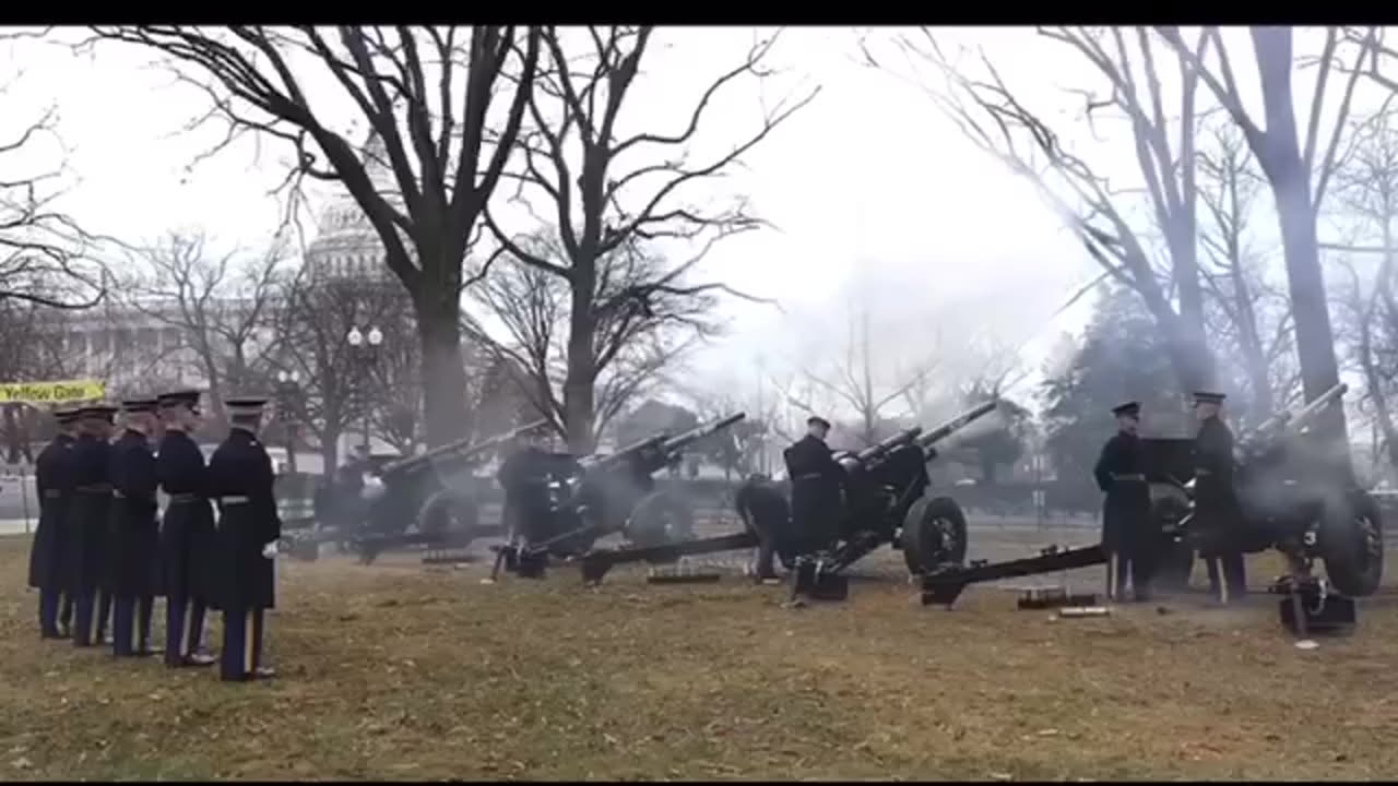 The Difference Between Trump and Biden’s Inauguration Cannon Salutes