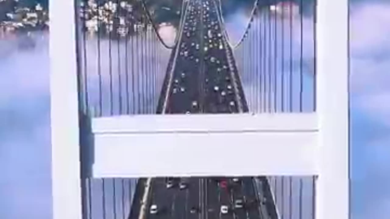 Sky bridge beautiful view